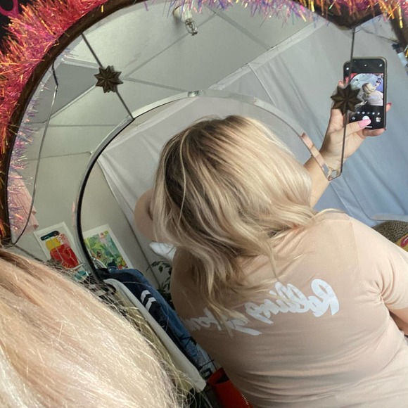 The Rolling Stones Graphic Print Crew Neck Short Sleeve Tee Tan Size XS - Picture 2 of 5